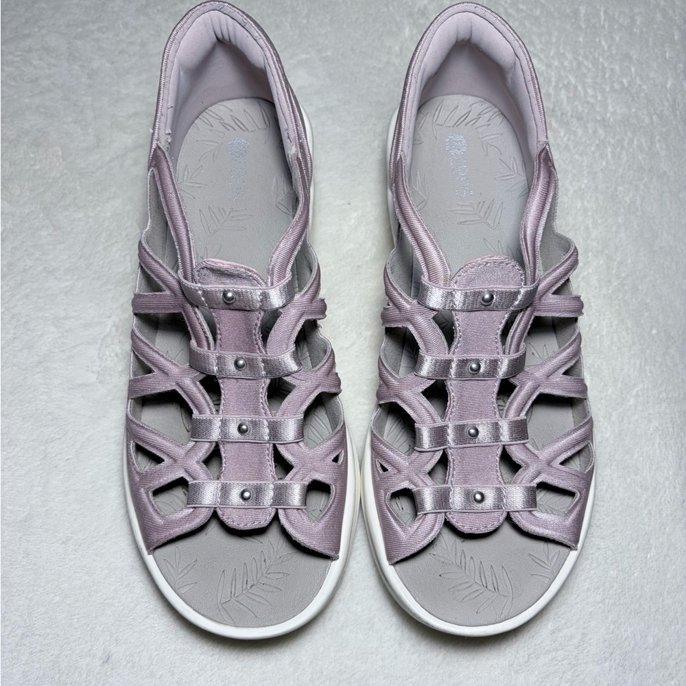 Bees SAPPHIRE Wedge Women's Casual Strappy Sandals Washable Gladiator Sz 7 - Picture 2 of 8
